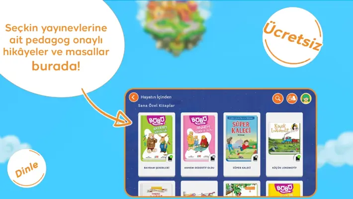 TRT Çocuk Kitaplık android App screenshot 0